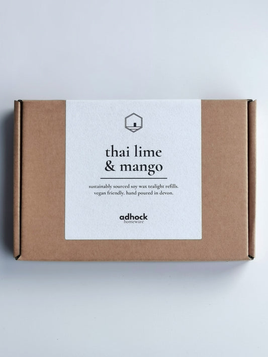 Thai Lime & Mango - Soy Wax Tealight Refills