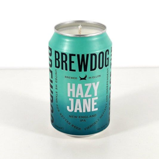 BrewDog Hazy Jane Craft Beer Can Candle Beer Can Candles Adhock Homeware