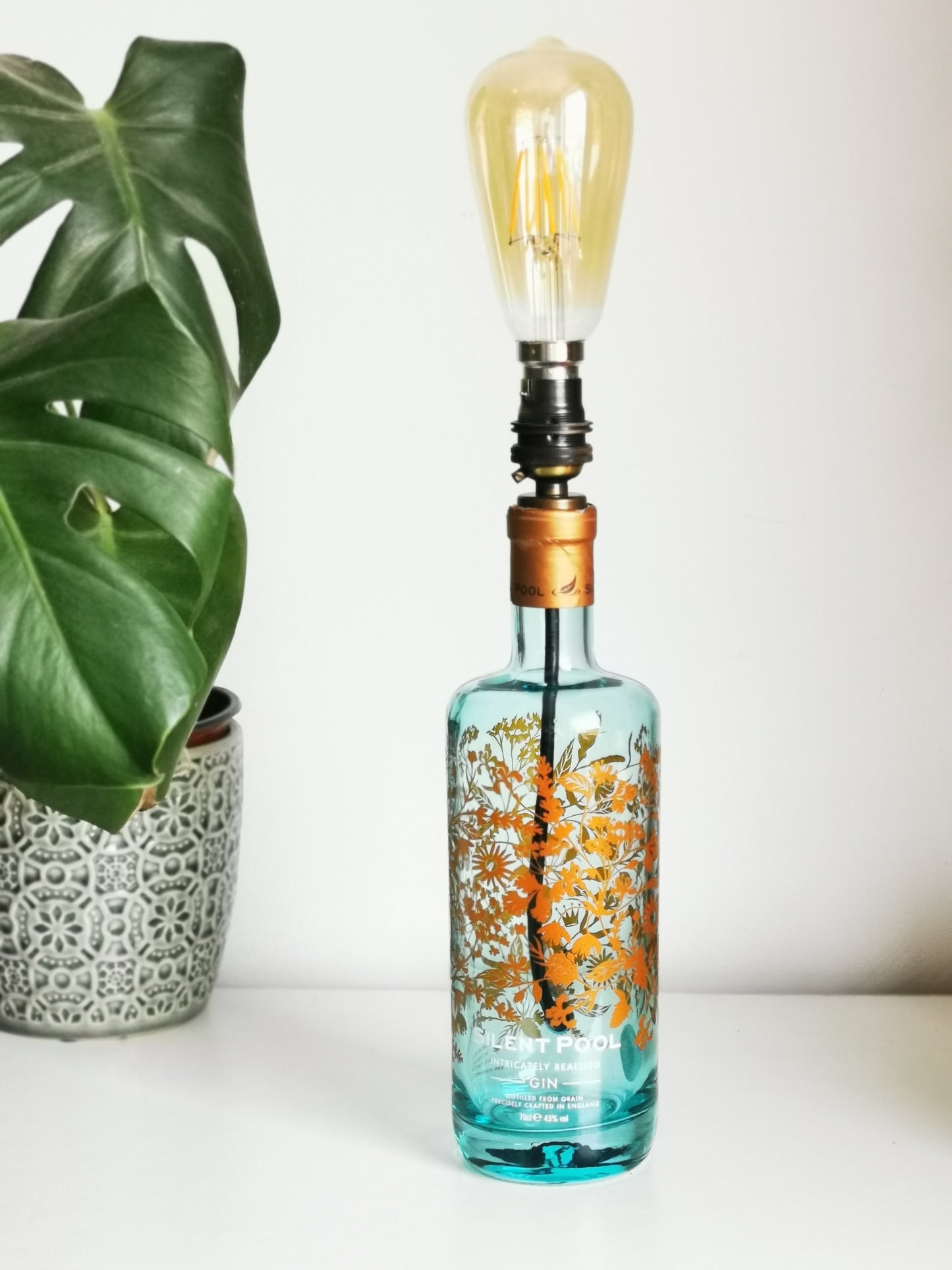 Silent Pool Gin Bottle Table Lamp Gin Bottle Table Lamps