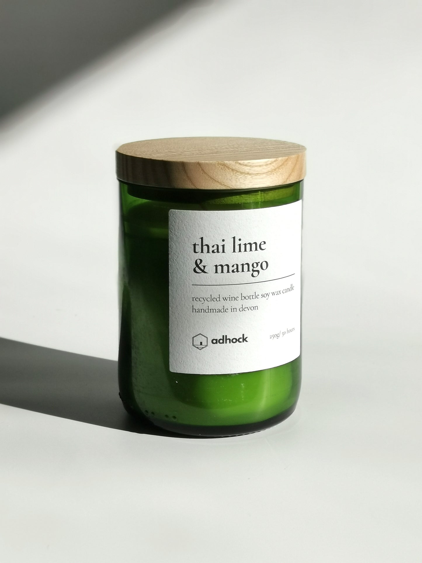 Thai Lime & Mango Wine Bottle Candle