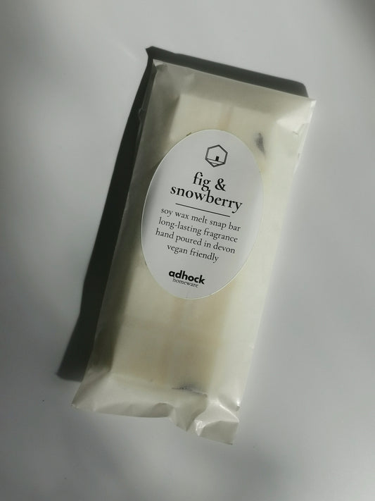 Fig & Snowberry - Soy Wax Melt Snap Bar