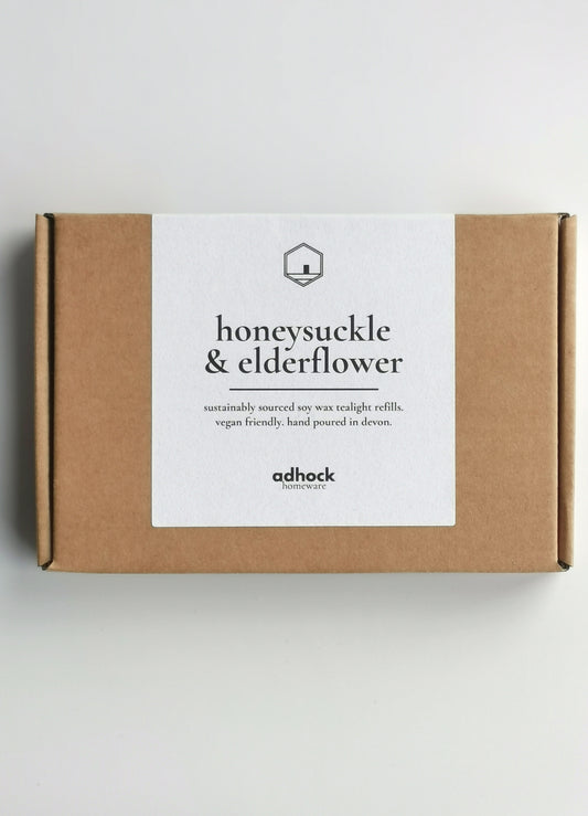 Honeysuckle & Elderflower - Soy Wax Tealight Refills