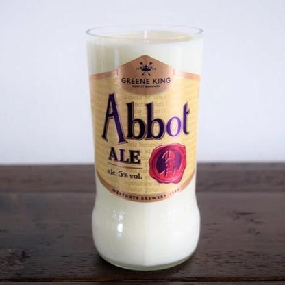 Abbot Ale Beer Bottle Candle Beer & Ale Bottle Candles Adhock Homeware