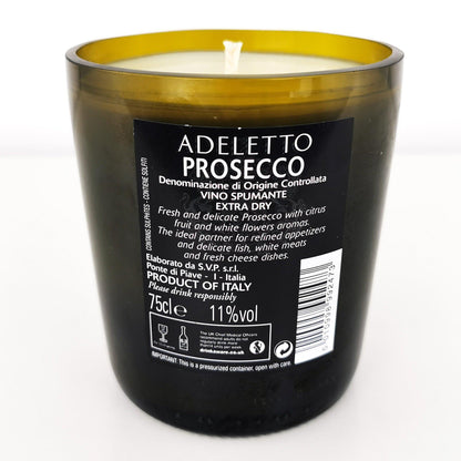 Adeletto Prosecco Bottle Candle Wine & Prosecco Bottle Candles Adhock Homeware