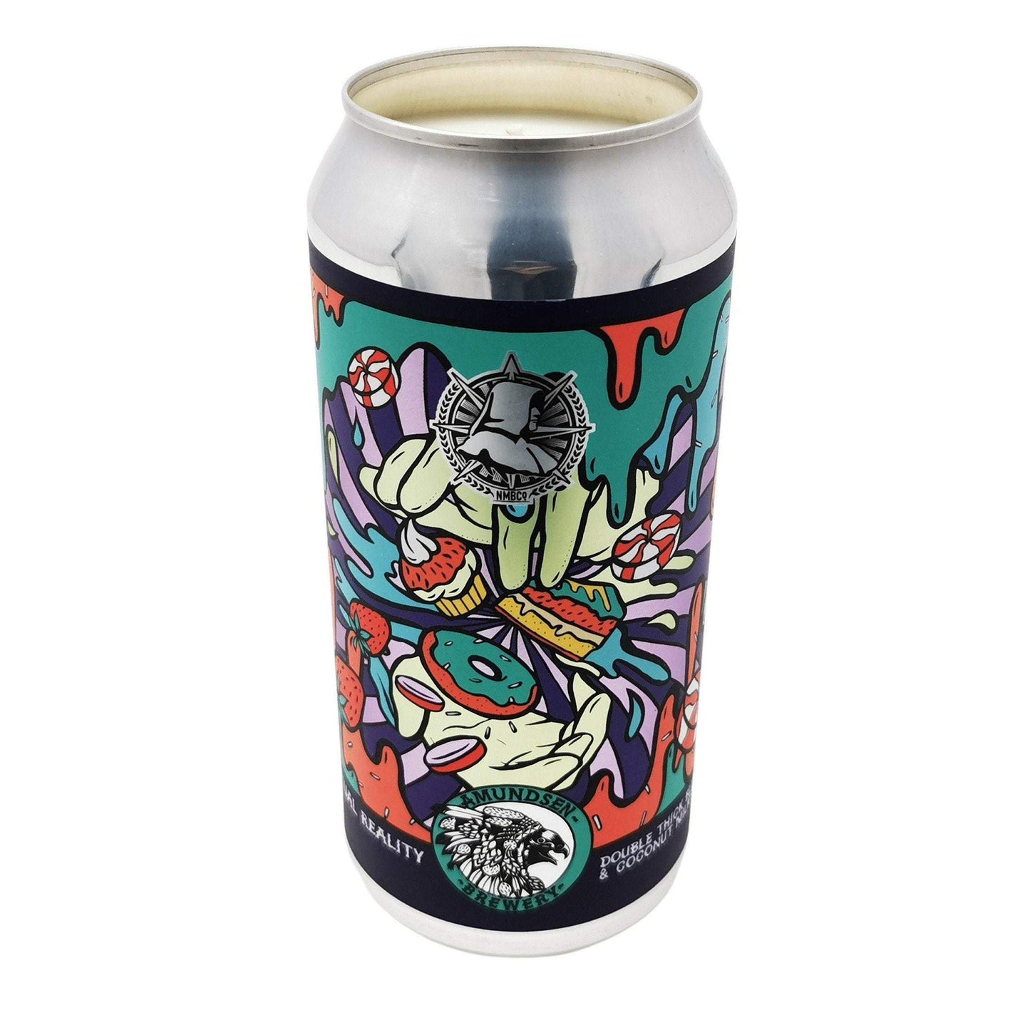 Amundsen & Northern Monk Virtual Reality Craft Beer Can Candle Beer Can Candles Adhock Homeware