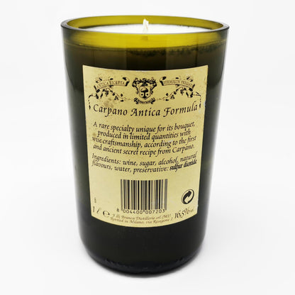 Antica Formula Vermouth Bottle Candle Wine & Prosecco Bottle Candles Adhock Homeware