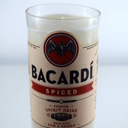 Bacardi Spiced Rum Bottle Candle Rum Bottle Candles Adhock Homeware