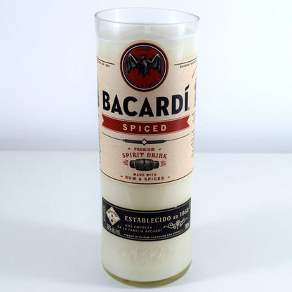 Bacardi Spiced Rum Bottle Candle Rum Bottle Candles Adhock Homeware