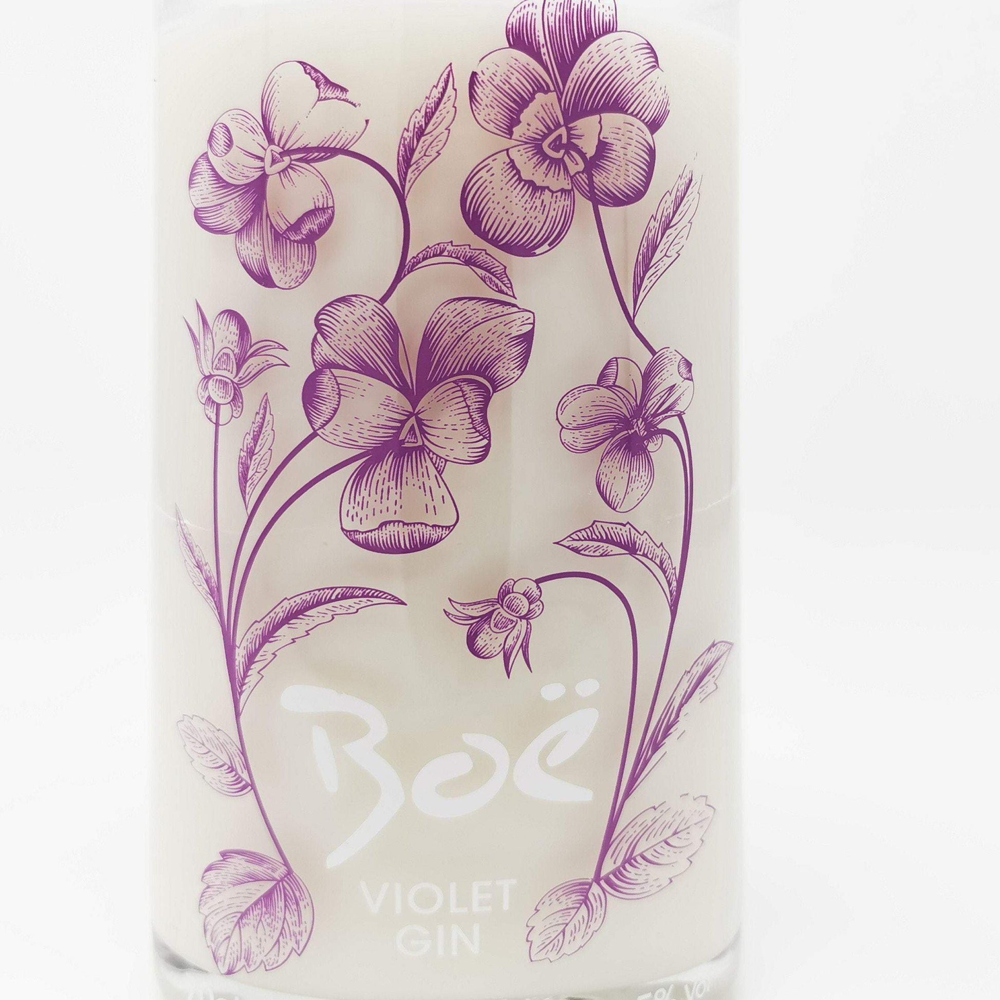 Boe Violet Gin Bottle Candle Gin Bottle Candles Adhock Homeware