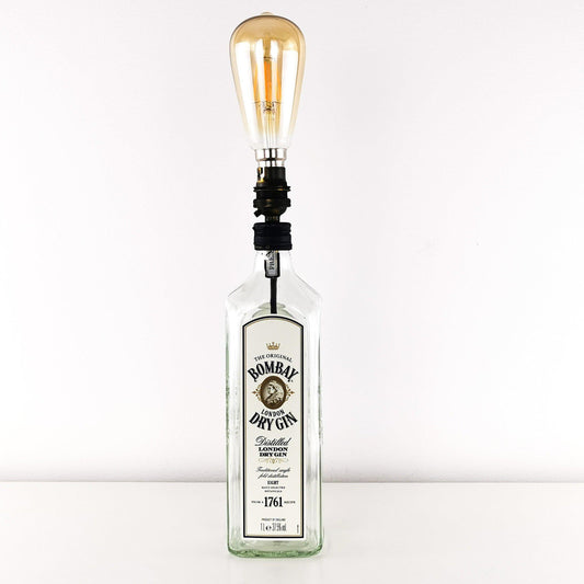 Bombay Dry Gin 1L Bottle Table Lamp Gin Bottle Table Lamps