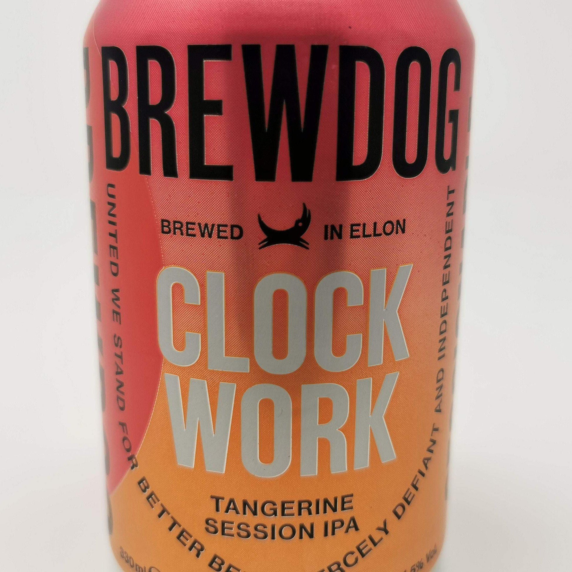 BrewDog Clockwork Tangerine Craft Beer Can Candle Beer Can Candles Adhock Homeware