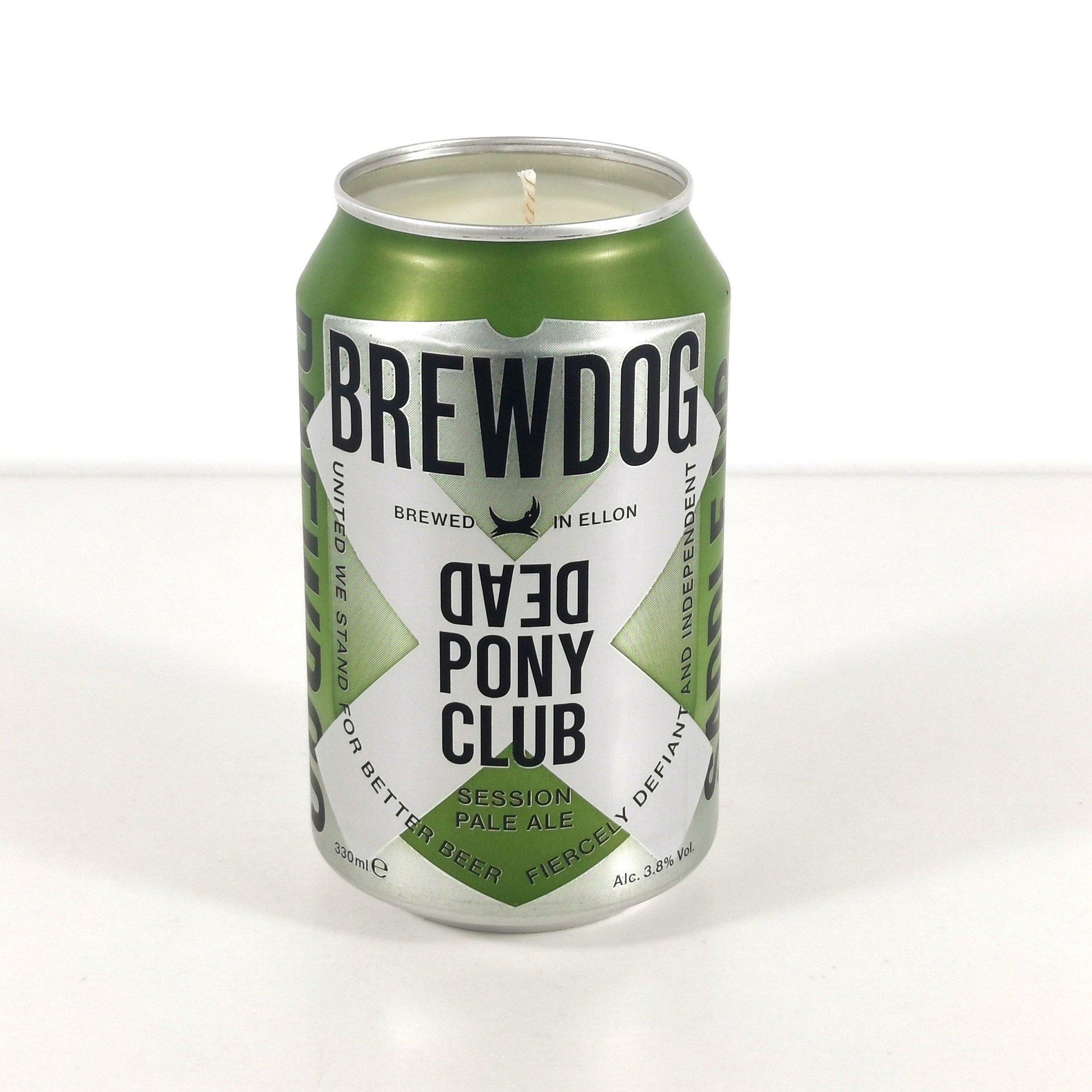 BrewDog Dead Pony Club Craft Beer Can Candle Beer Can Candles Adhock Homeware