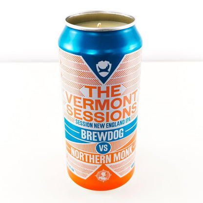BrewDog VS Northern Monk Vermont Sessions Beer Can Candle Beer Can Candles Adhock Homeware