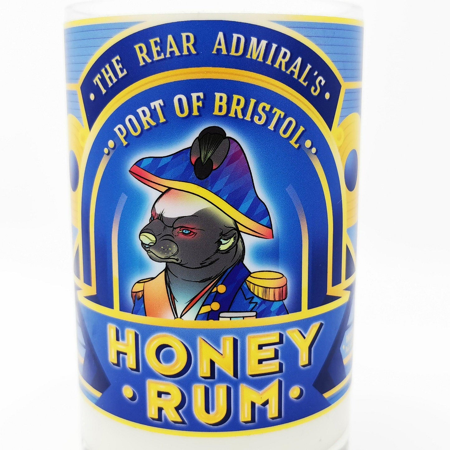 Bristol Honey Rum Bottle Candle Rum Bottle Candles Adhock Homeware