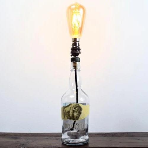 Buffalo Trace Whiskey Bottle Table Lamp Whiskey Bottle Table Lamps