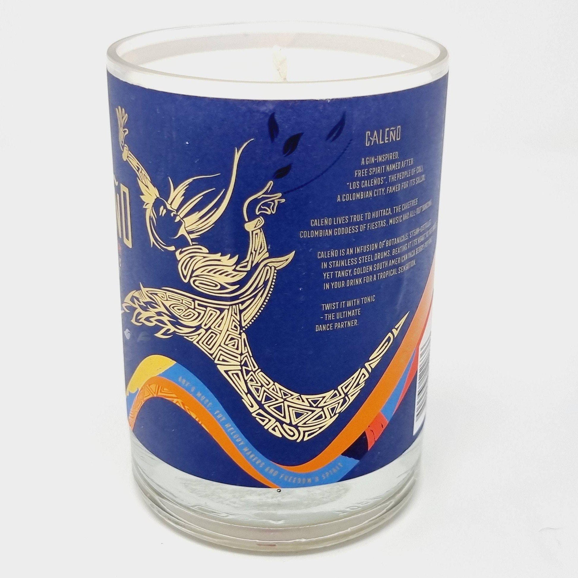 Caleno Non-Alcoholic Gin Bottle Candle Adhock Homeware