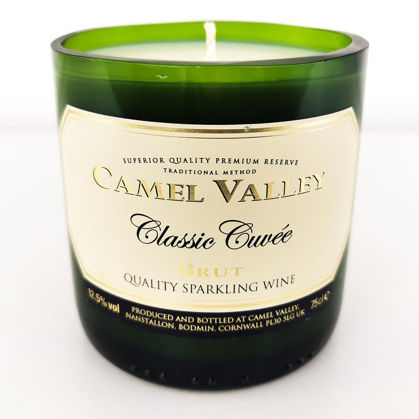 Camel Valley Classic Bottle Candle Wine & Prosecco Bottle Candles Adhock Homeware