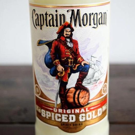 Captain Morgan Spiced Gold Rum Bottle Candle Rum Bottle Candles Adhock Homeware