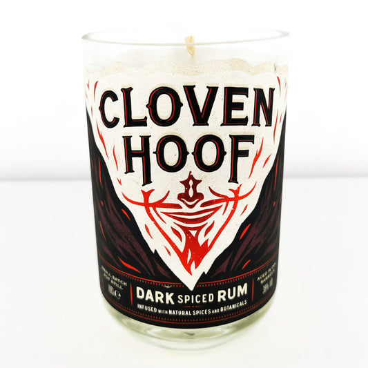 Cloven Hoof New Style Rum Bottle Candle Rum Bottle Candles Adhock Homeware