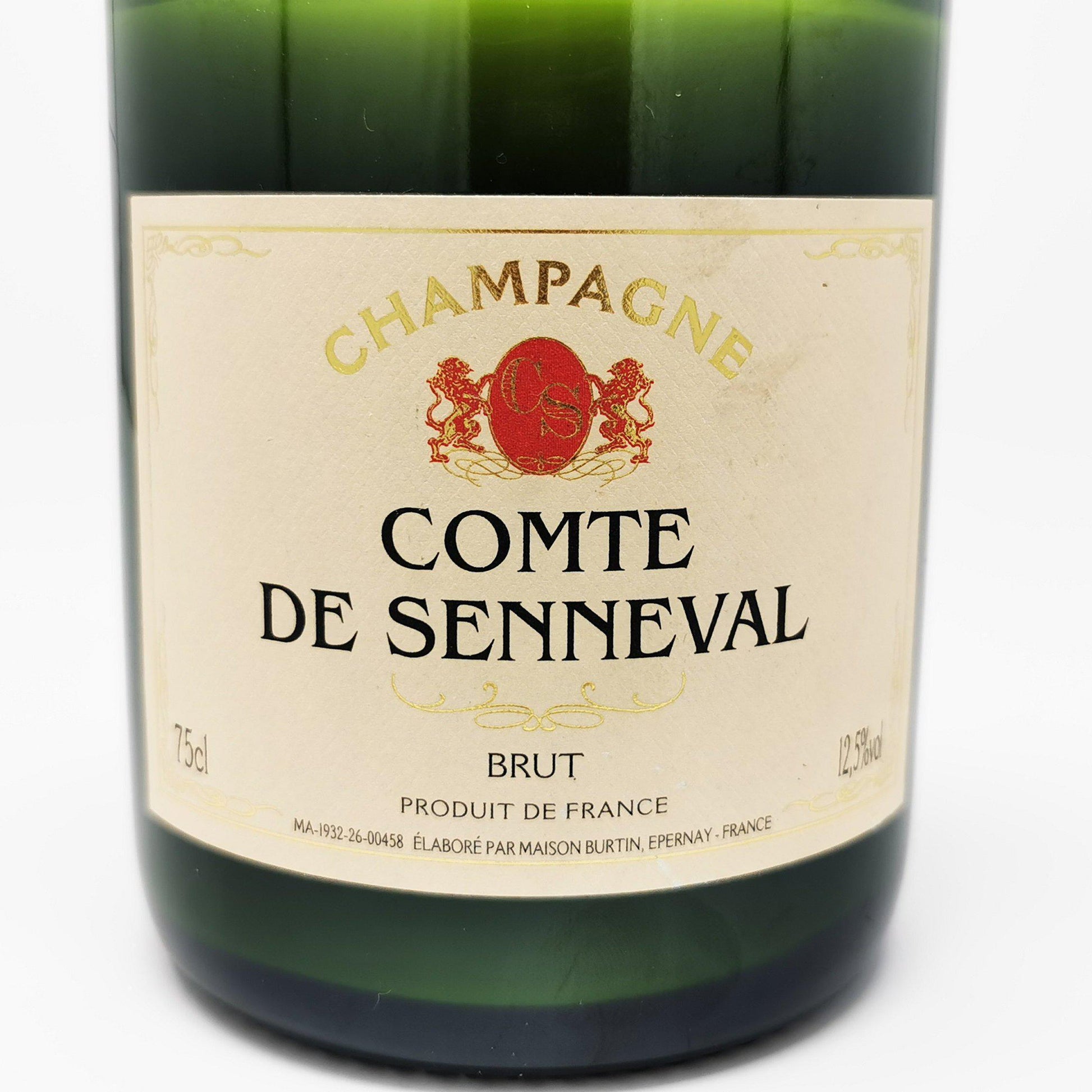 Comte de Senneval Champagne Bottle Candle – Adhock Homeware