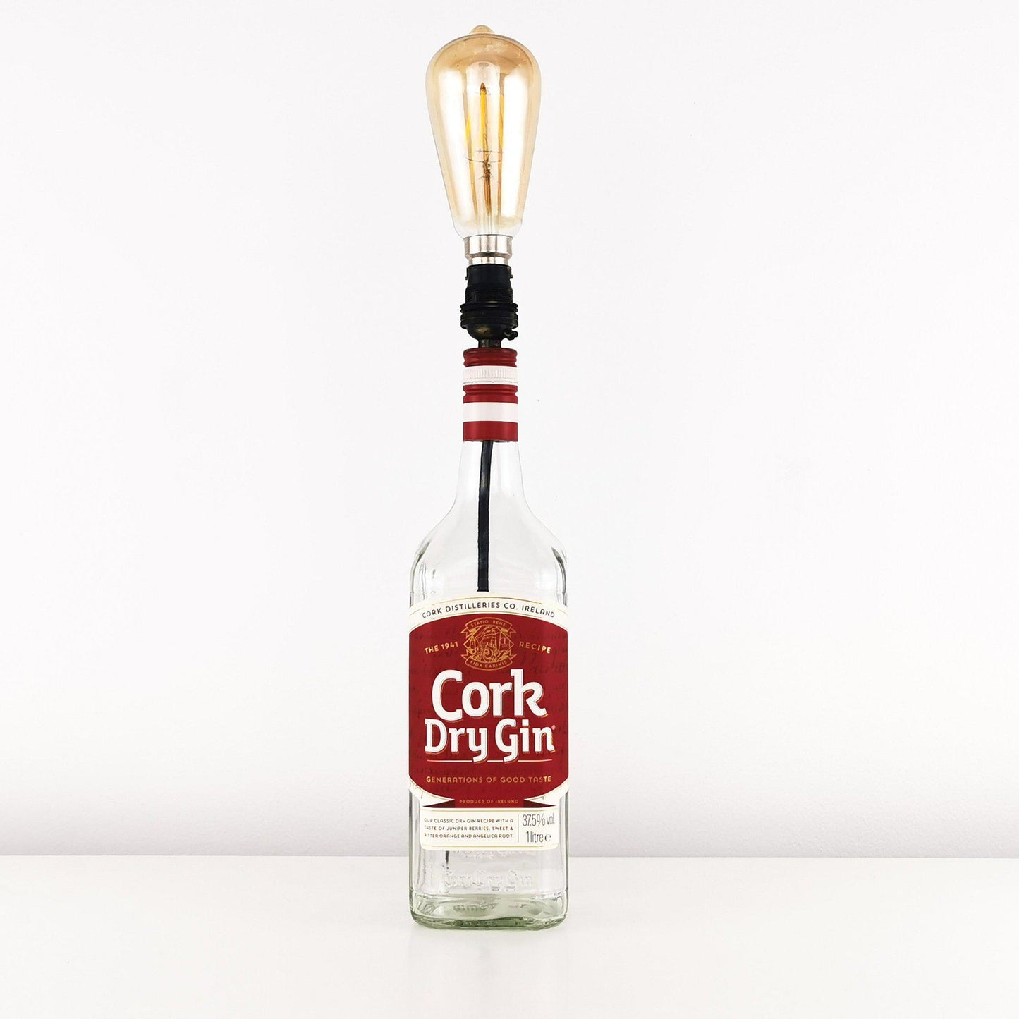 Cork Dry Gin Bottle Table Lamp Gin Bottle Table Lamps