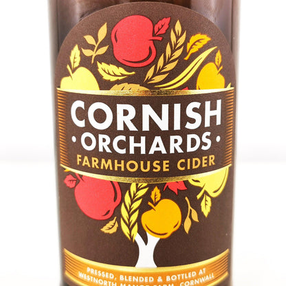 Cornish Orchards Farmhouse Cider Bottle Candle Cider Bottle Candles Adhock Homeware