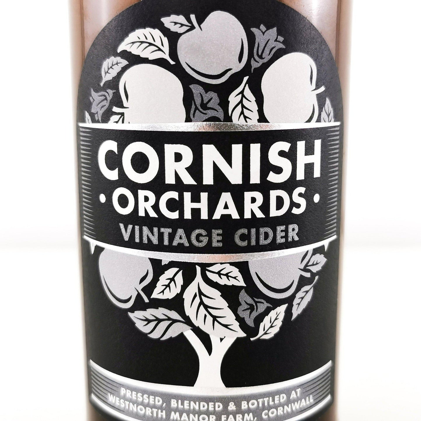 Cornish Orchards Vintage Cider Bottle Candle Cider Bottle Candles Adhock Homeware