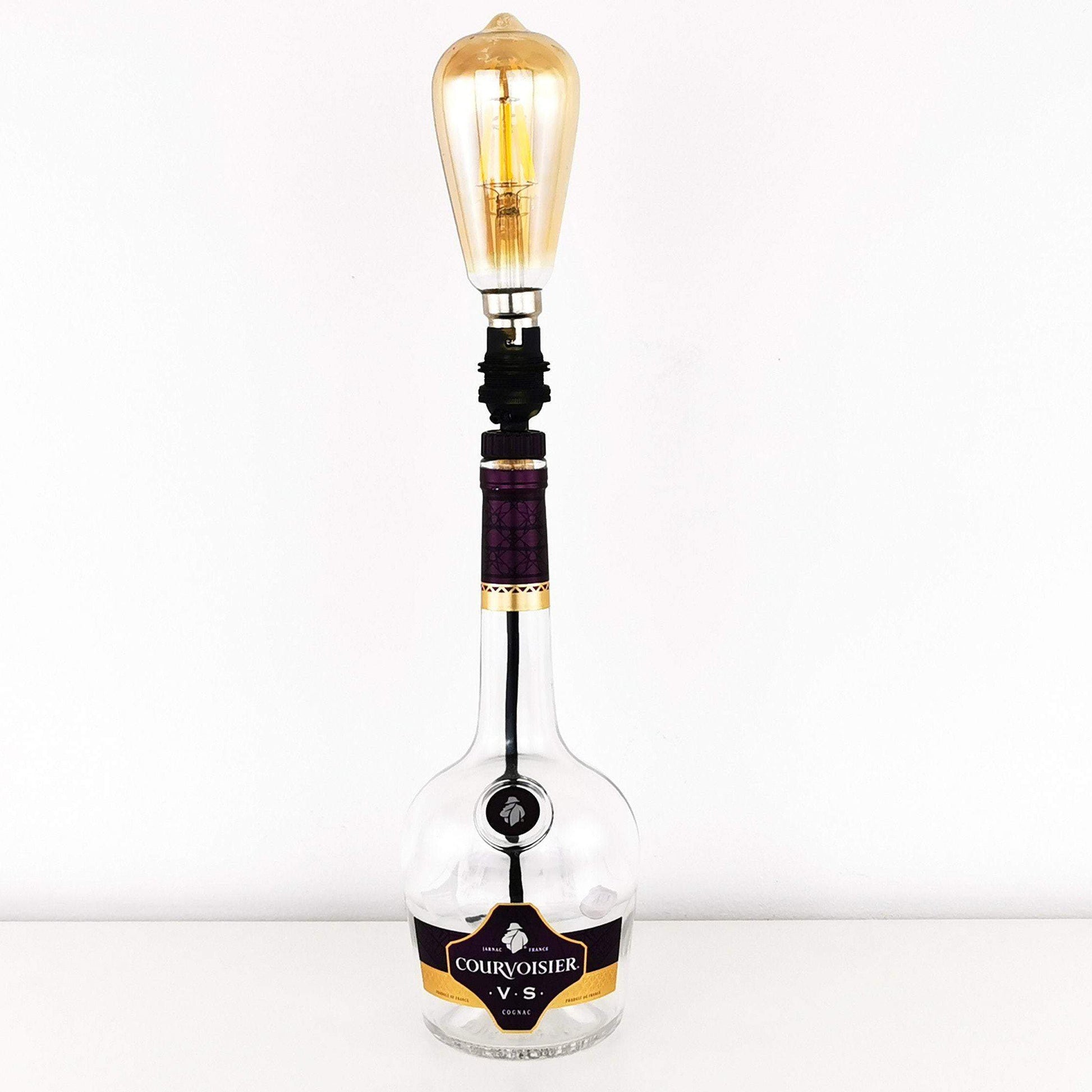 Courvoisier Cognac Bottle Table Lamp Brandy & Cognac Bottle Candles