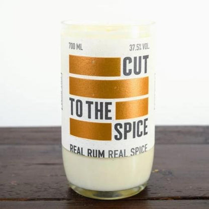 Cut To The Spice Rum Bottle Candle Rum Bottle Candles Adhock Homeware