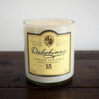 Dalwhinnie Whiskey Bottle Candle Whiskey Bottle Candles Adhock Homeware
