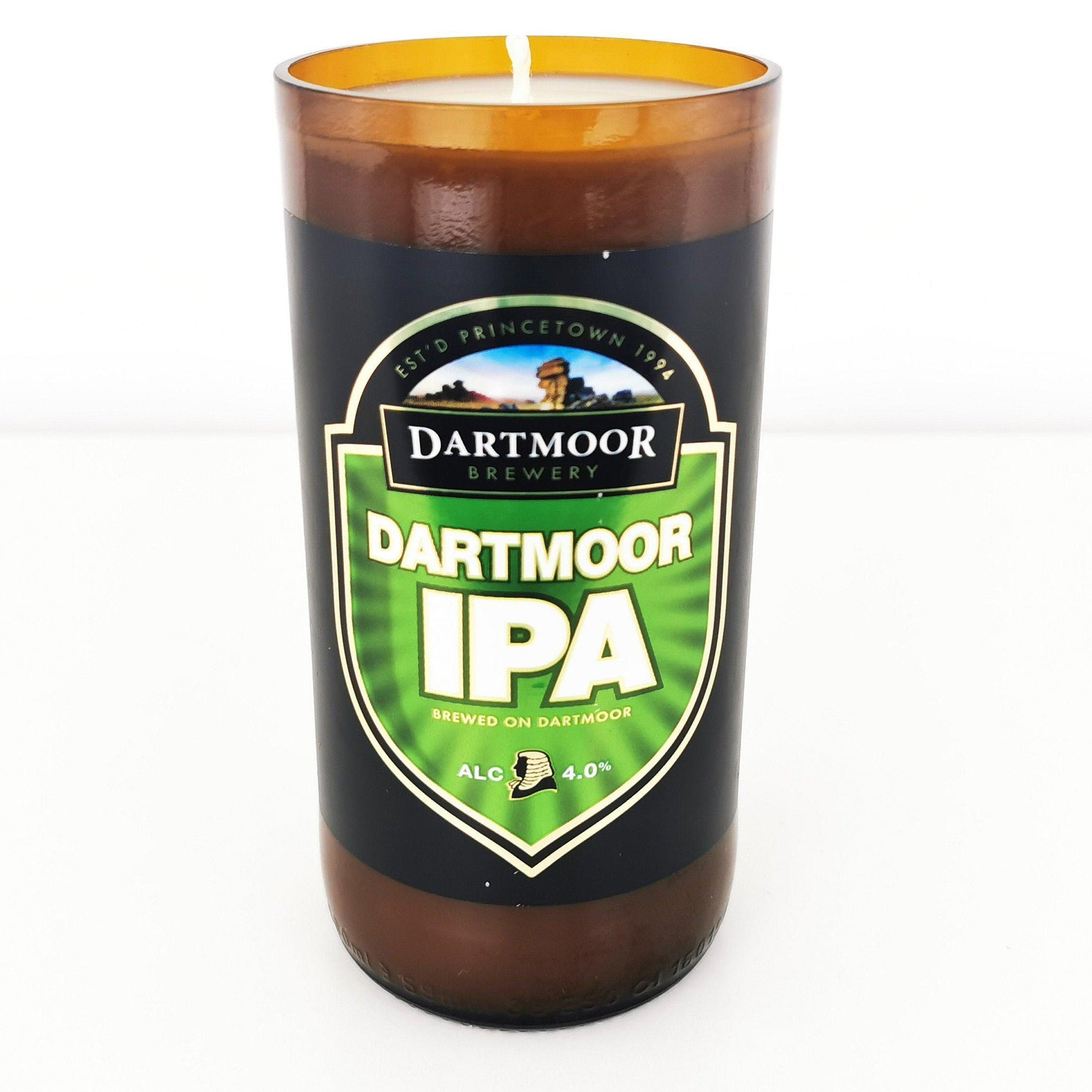 Dartmoor IPA Craft Beer Bottle Candle Beer & Ale Bottle Candles Adhock Homeware