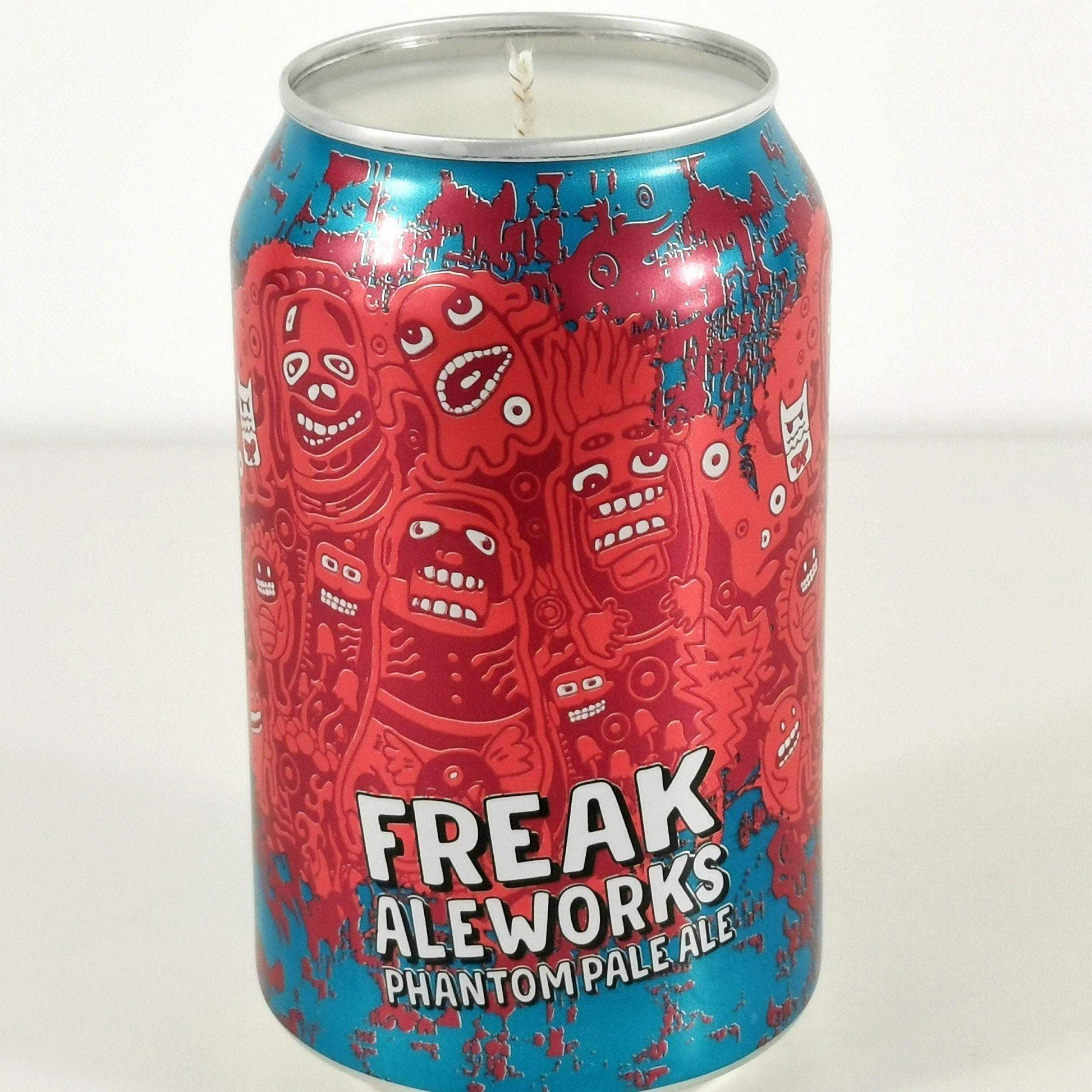 Freak Aleworks Phantom Pale Ale Craft Beer Can Candle Beer Can Candles Adhock Homeware
