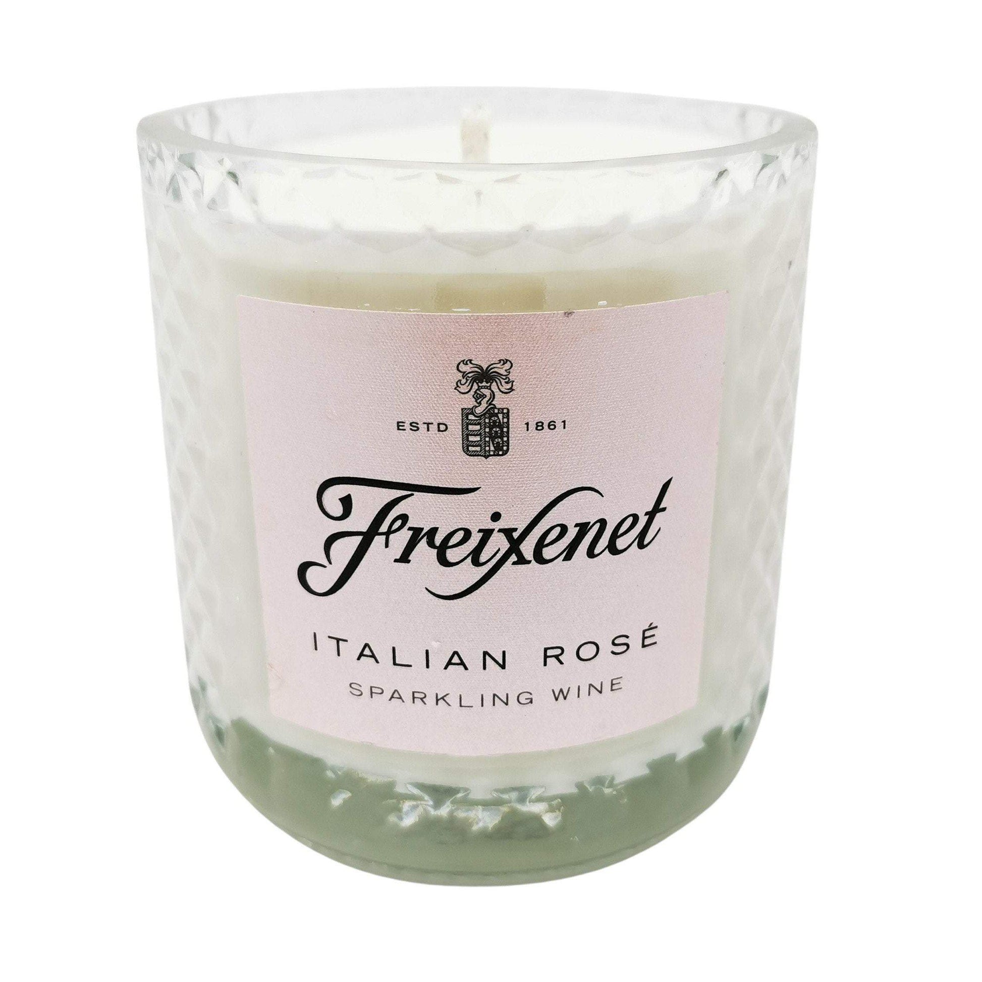 Freixenet Rose Prosecco Bottle Candle Wine & Prosecco Bottle Candles Adhock Homeware