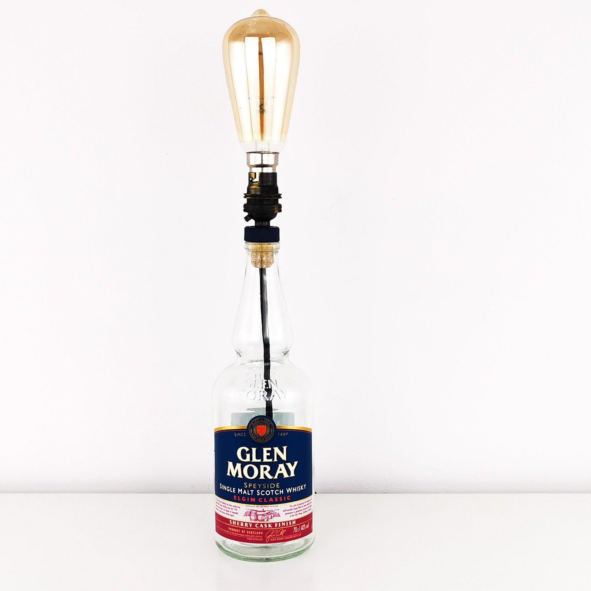Glen Moray Whiskey Bottle Table Lamp Whiskey Bottle Table Lamps