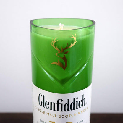 Glenfiddich Whiskey Bottle Candle Whiskey Bottle Candles Adhock Homeware