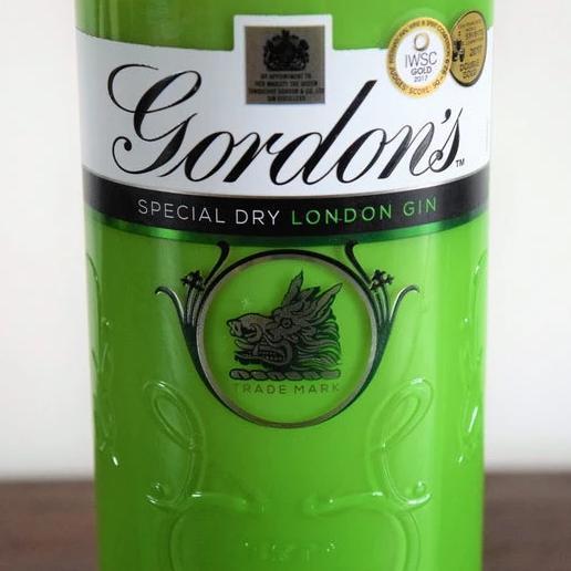 Gordons Gin Bottle Candle-Gin Bottle Candles-Adhock Homeware