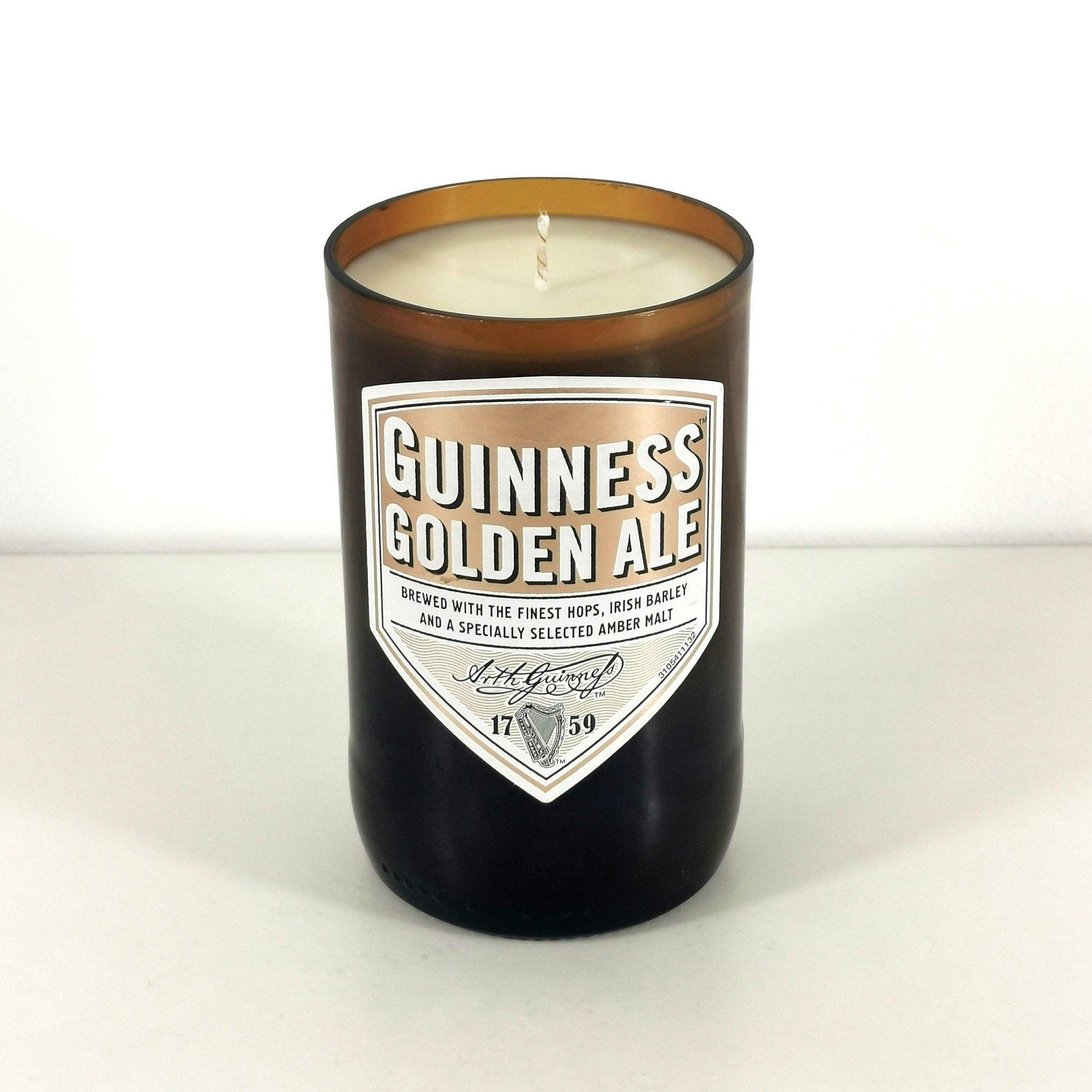 Guinness Golden Ale Craft Beer Bottle Candle-Beer & Ale Bottle Candles-Adhock Homeware