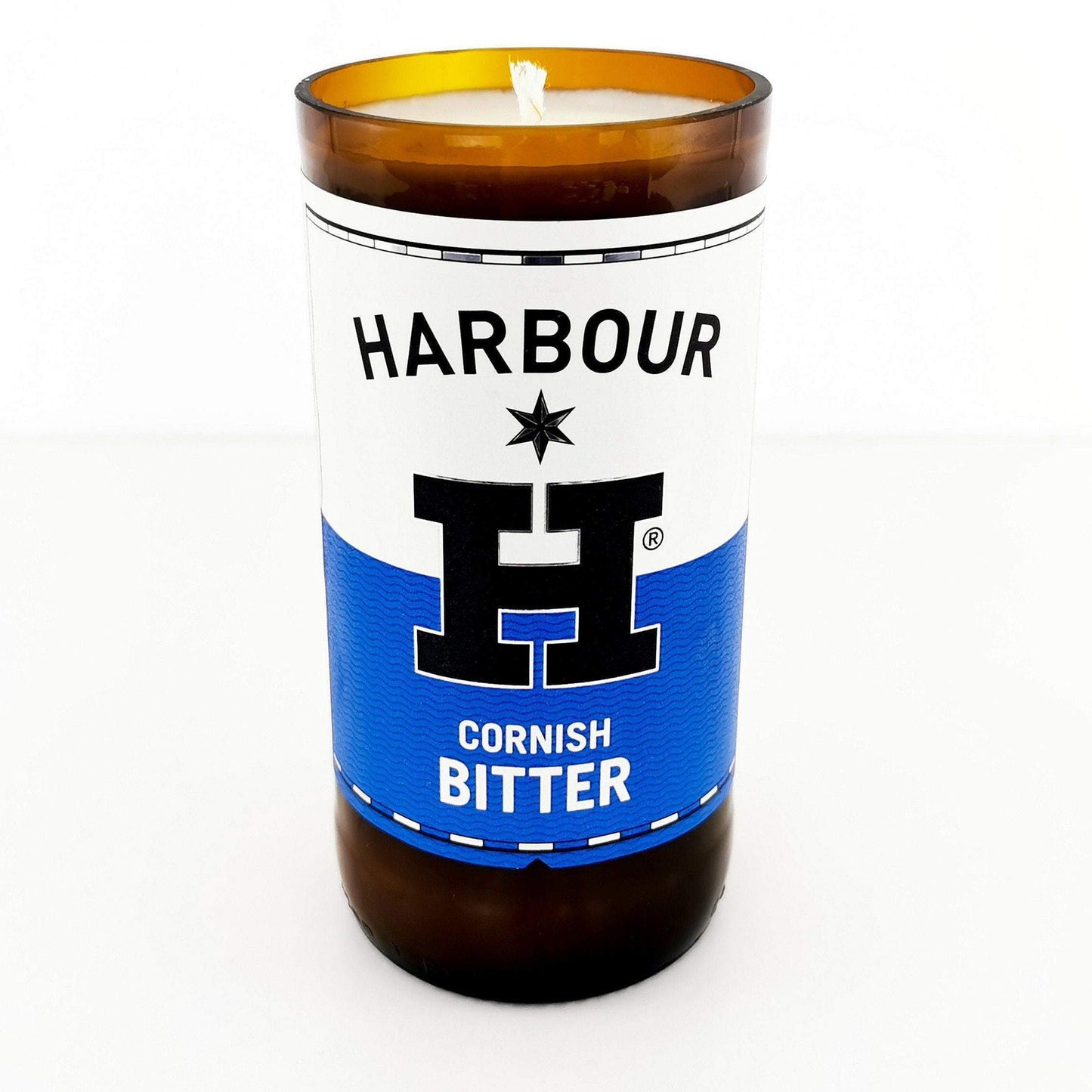 Harbour Cornish Beer Bottle Candle-Beer & Ale Bottle Candles-Adhock Homeware