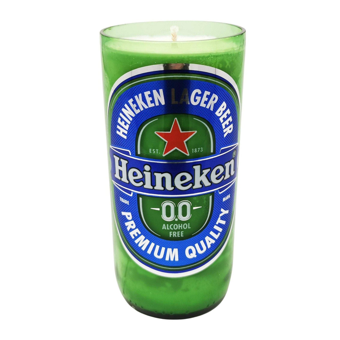 Heineken Alcohol Free Bottle Candle Beer & Ale Bottle Candles Adhock Homeware