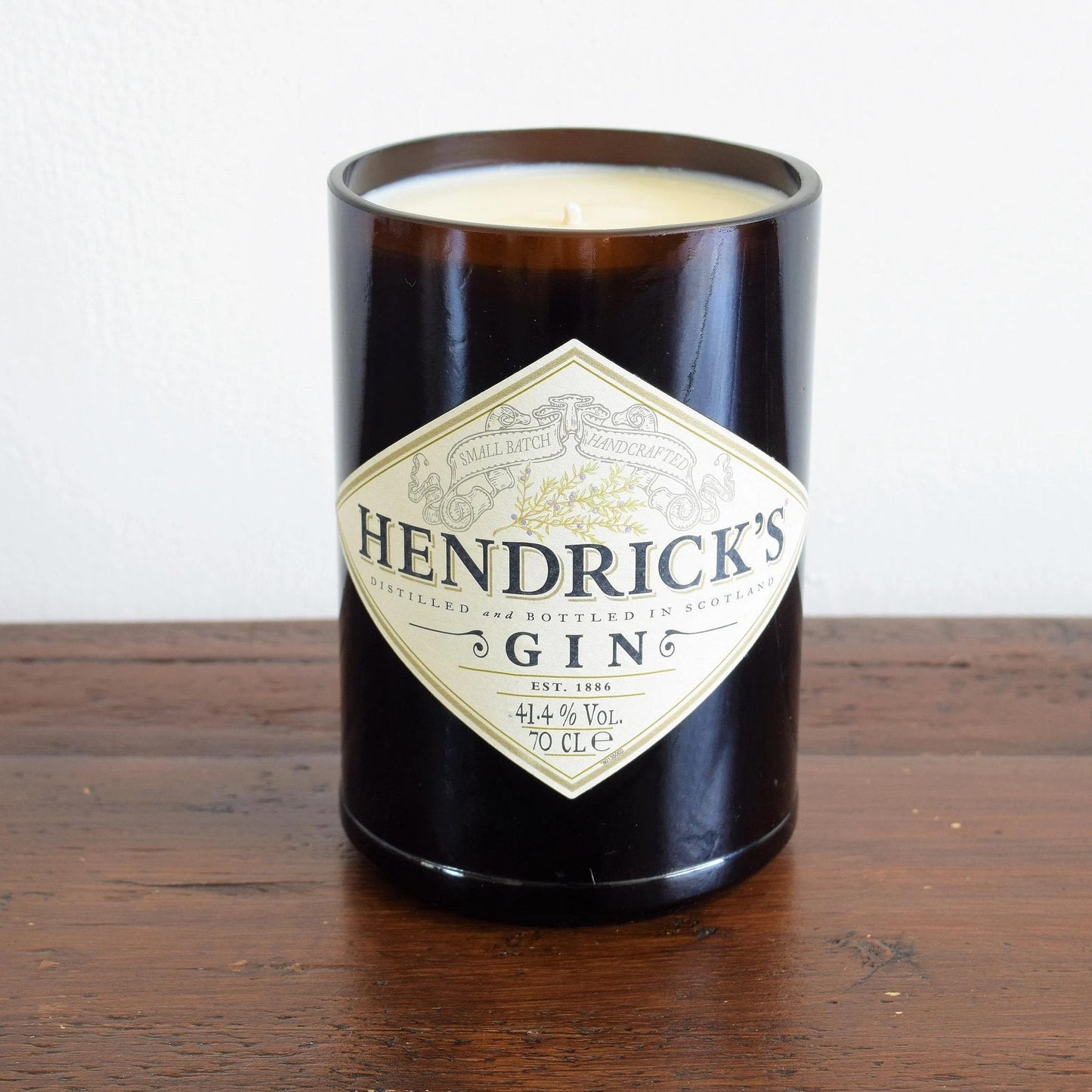 Hendricks Gin Bottle Candle Gin Bottle Candles Adhock Homeware