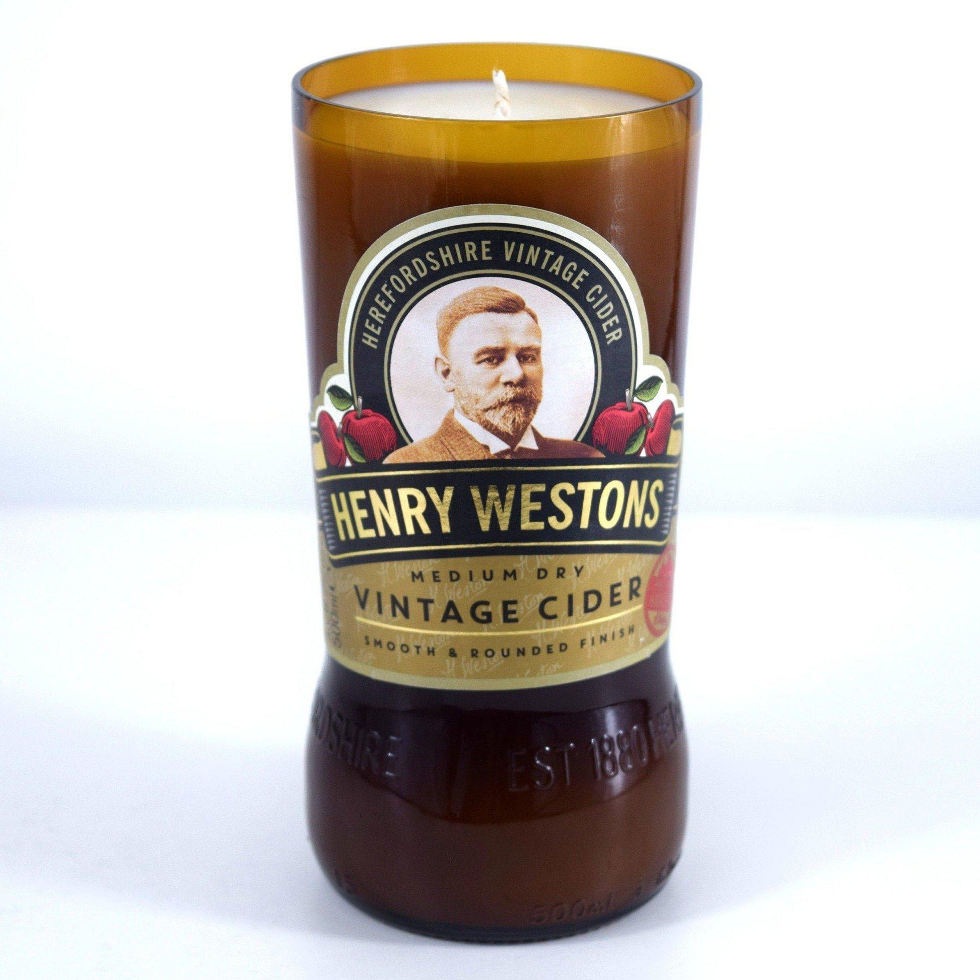 Henry Weston Cider Bottle Candle-Cider Bottle Candles-Adhock Homeware