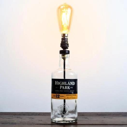 Highland Park Whiskey Bottle Table Lamp Whiskey Bottle Table Lamps
