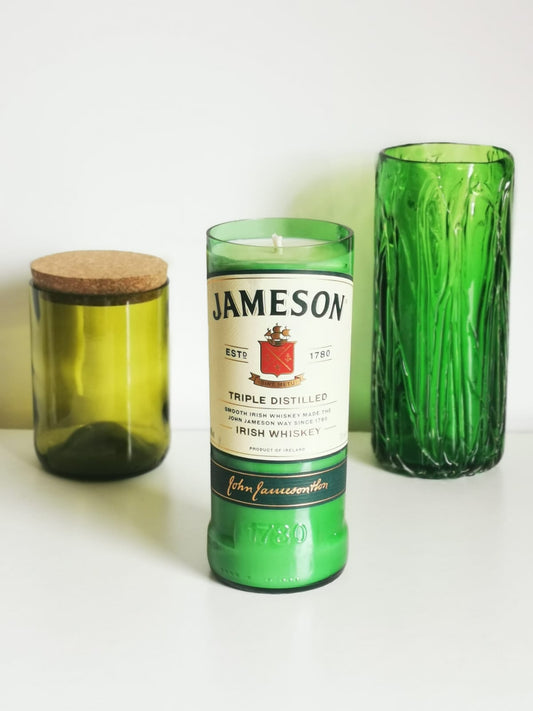 Jamesons Whiskey Bottle Candle-Whiskey Bottle Candles-Adhock Homeware