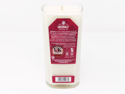 Greenalls Wild Berry 1L Gin Bottle Candle-Gin Bottle Candles-Adhock Homeware
