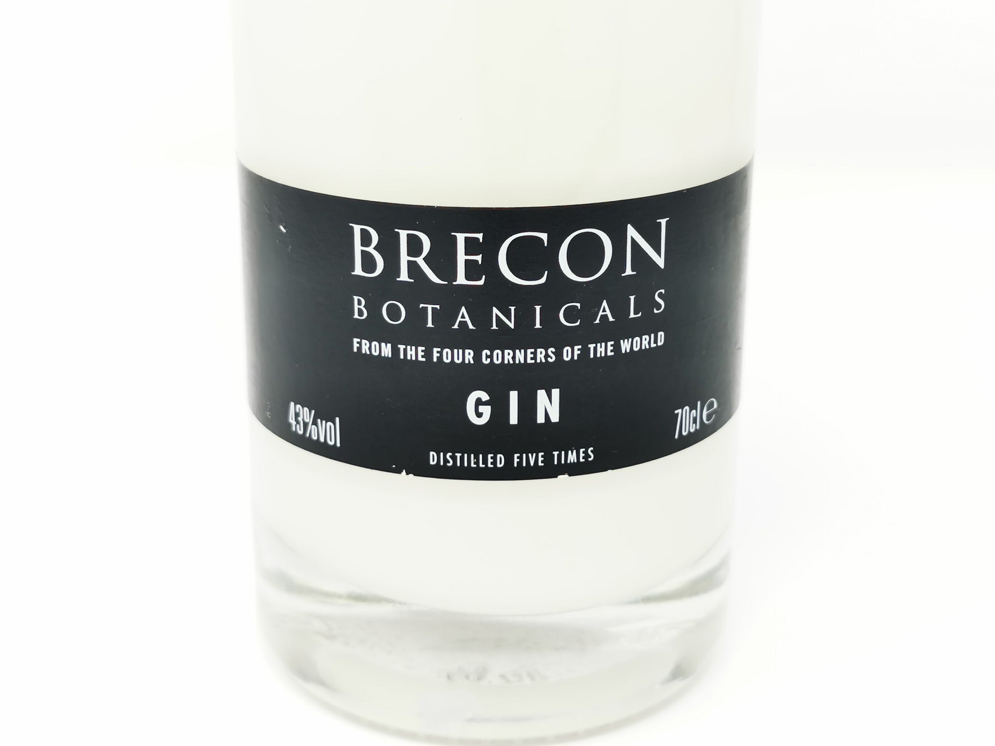 Brecon Gin Bottle Candle Gin Bottle Candles Adhock Homeware