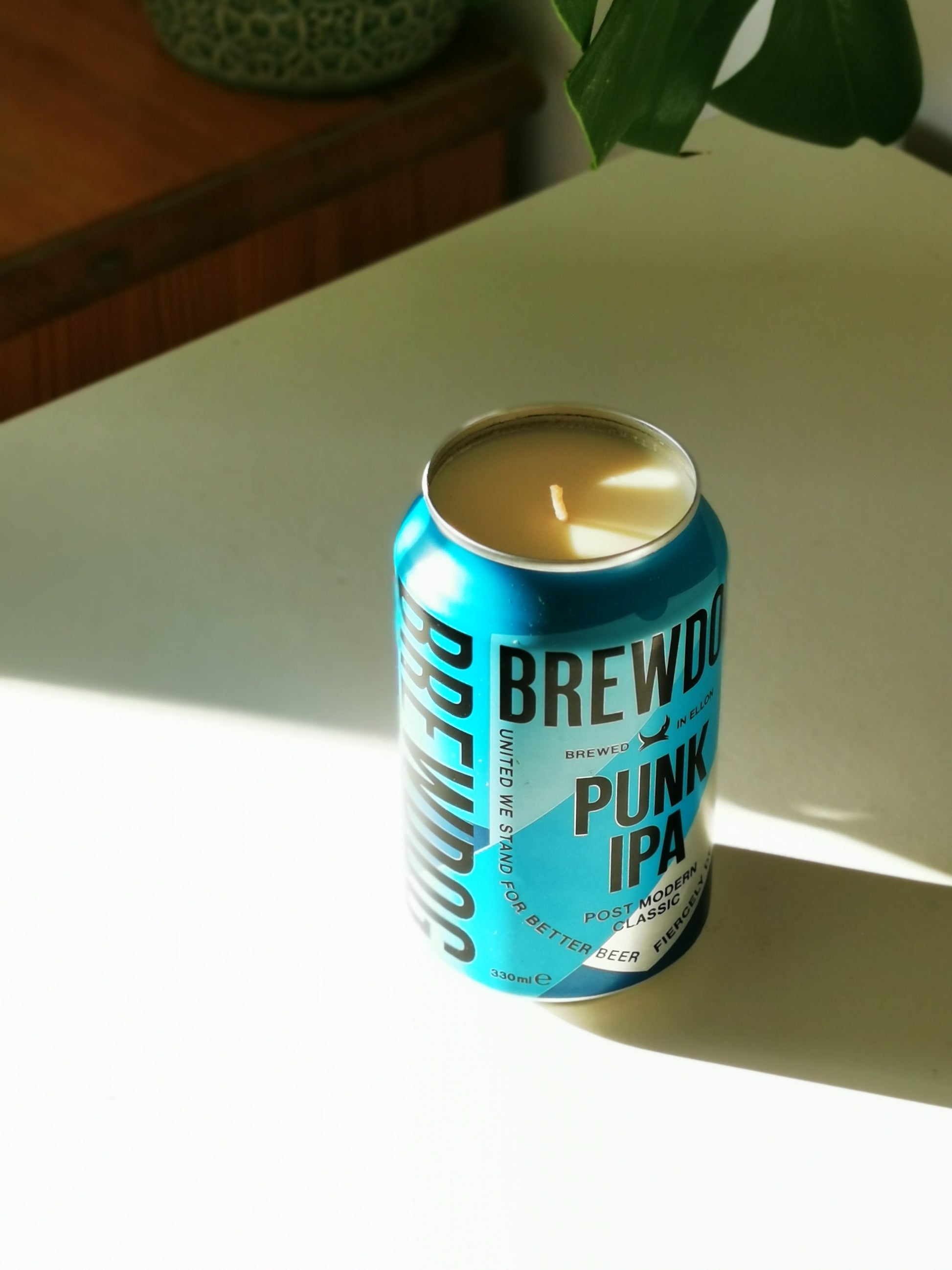BrewDog Punk IPA Craft Beer Can Candle Beer Can Candles Adhock Homeware