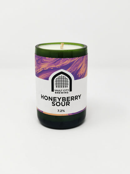 Honeyberry Sour Beer Bottle Candle-Beer & Ale Bottle Candles-Adhock Homeware