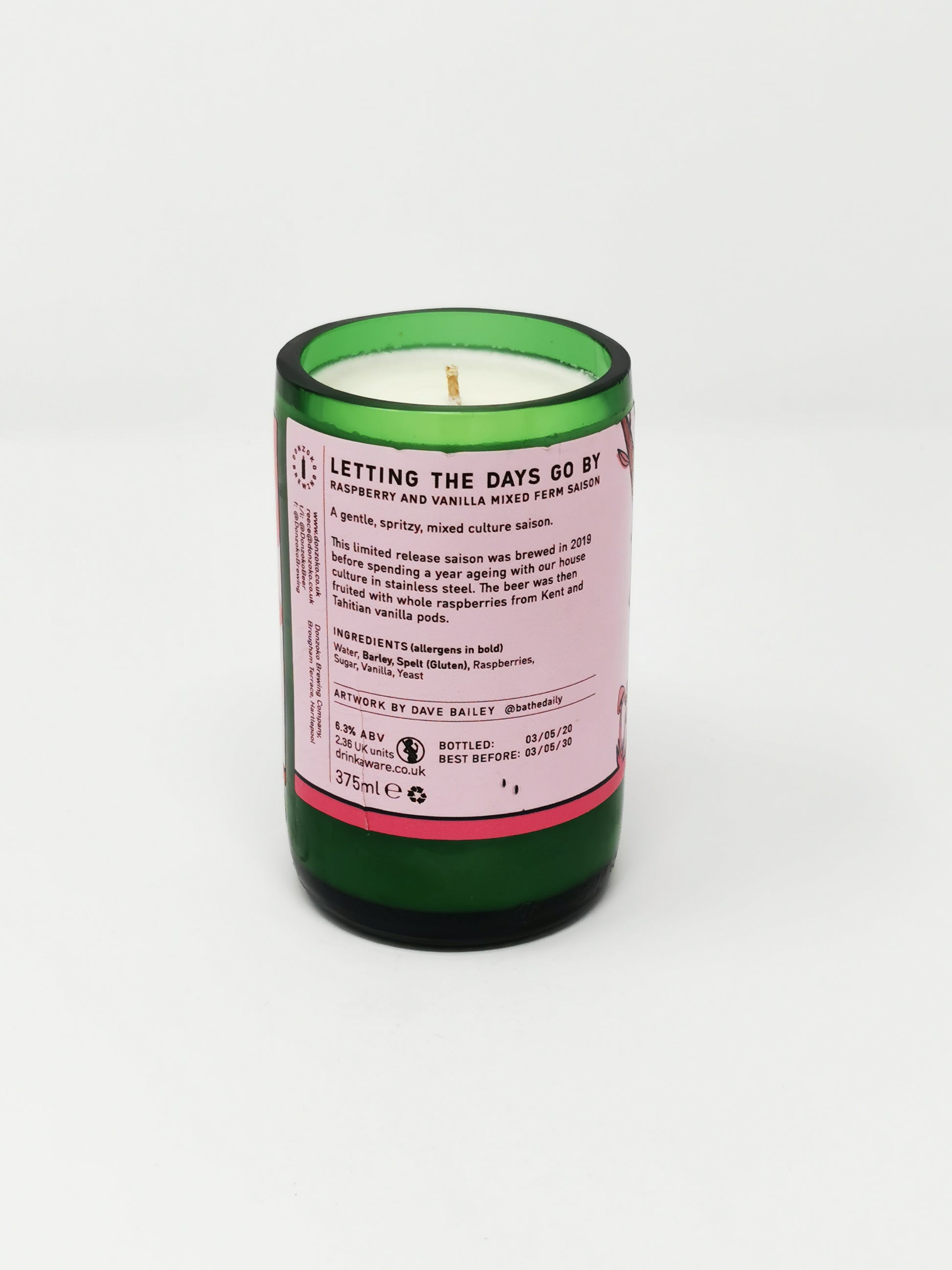 Letting the days go by Donzoko Beer Bottle Candle-Beer & Ale Bottle Candles-Adhock Homeware