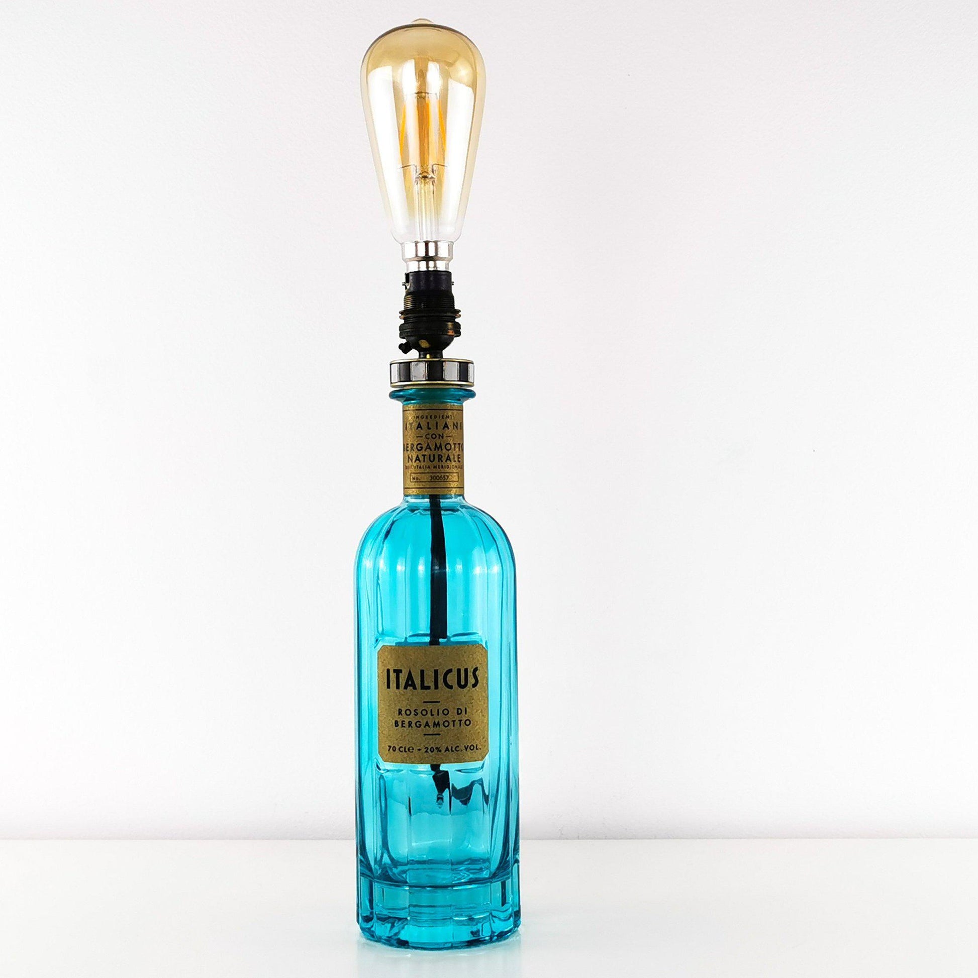 Italicus Rosolio Di Bergamotto Bottle Table Lamp Liqueur Bottle Table Lamps