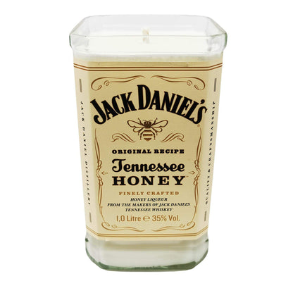 Jack Daniels Honey Whiskey 1L Bottle Candle-Whiskey Bottle Candles-Adhock Homeware